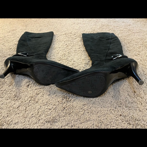 🖤🩶Bandolino • black suede boots • 7 • EUC - Picture 4 of 4